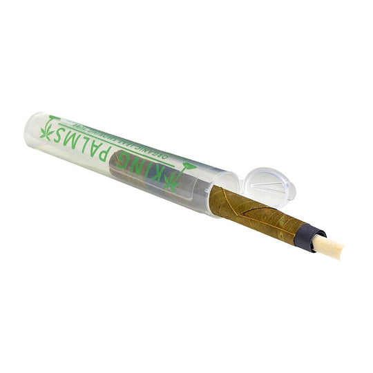 KING PALM | 'Retail Display' 1.5G Slim Natural Leaf Blunt Wraps | 105mm - Super Slow Burning - 50 Count - 3