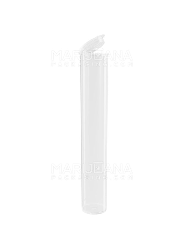 King Size Pop Top Transparent Plastic Pre-Roll Tubes | 116mm - Clear | Sample Image