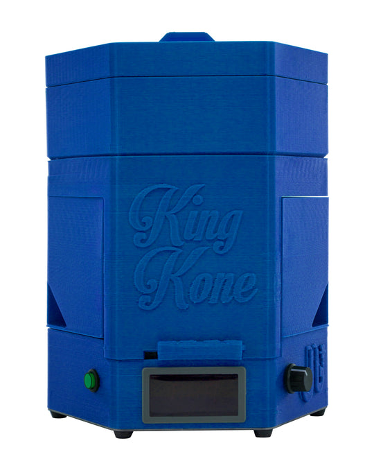 KING KONE | Navy Blue Vibration Pre-Rolled Cones Filling Machine 84/98/109mm | Fill 169 Cones Per Run - 1