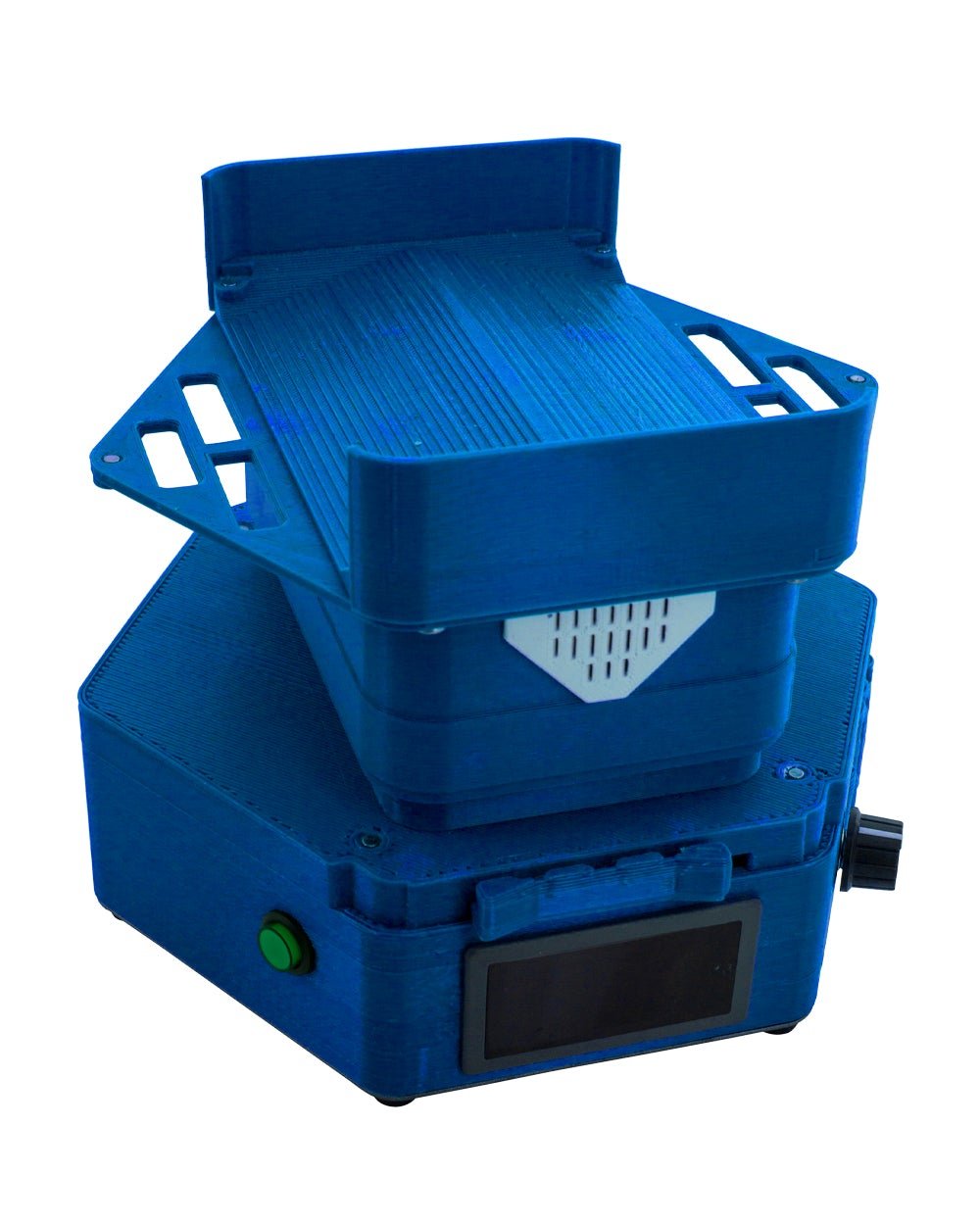 KING KONE | Navy Blue Vibration Pre-Rolled Cones Filling Machine 84/98/109mm | Fill 169 Cones Per Run - 2