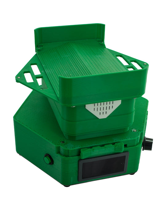 KING KONE | Green Vibration Pre-Rolled Cones Filling Machine 84/98/109mm | Fill 169 Cones Per Run - 2