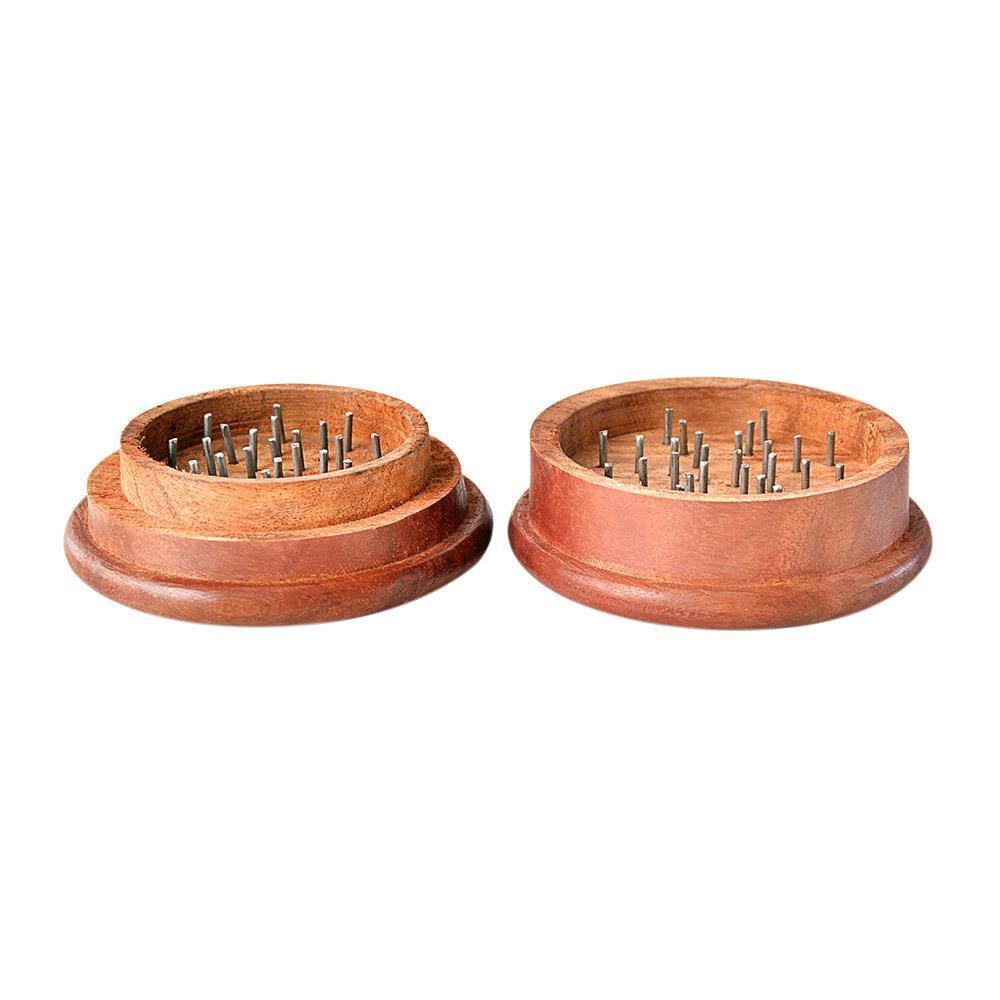 Wood Grinder | 2 Piece - 79mm - Walnut - 2