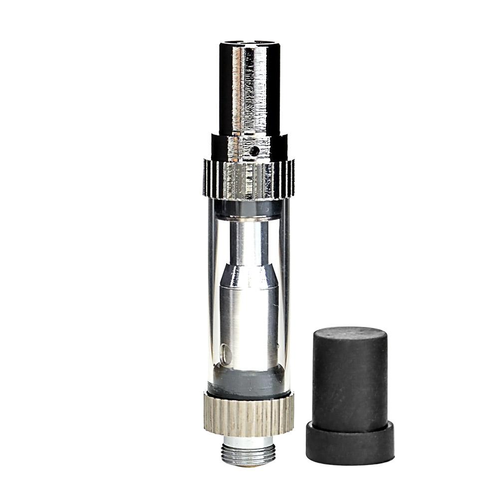 LIBERTY | Dual Coil V3 Vape Cartridge w/ Adjustable Aspiration Hole | 0.5mL - Stainless Steel - 100 Count - 4