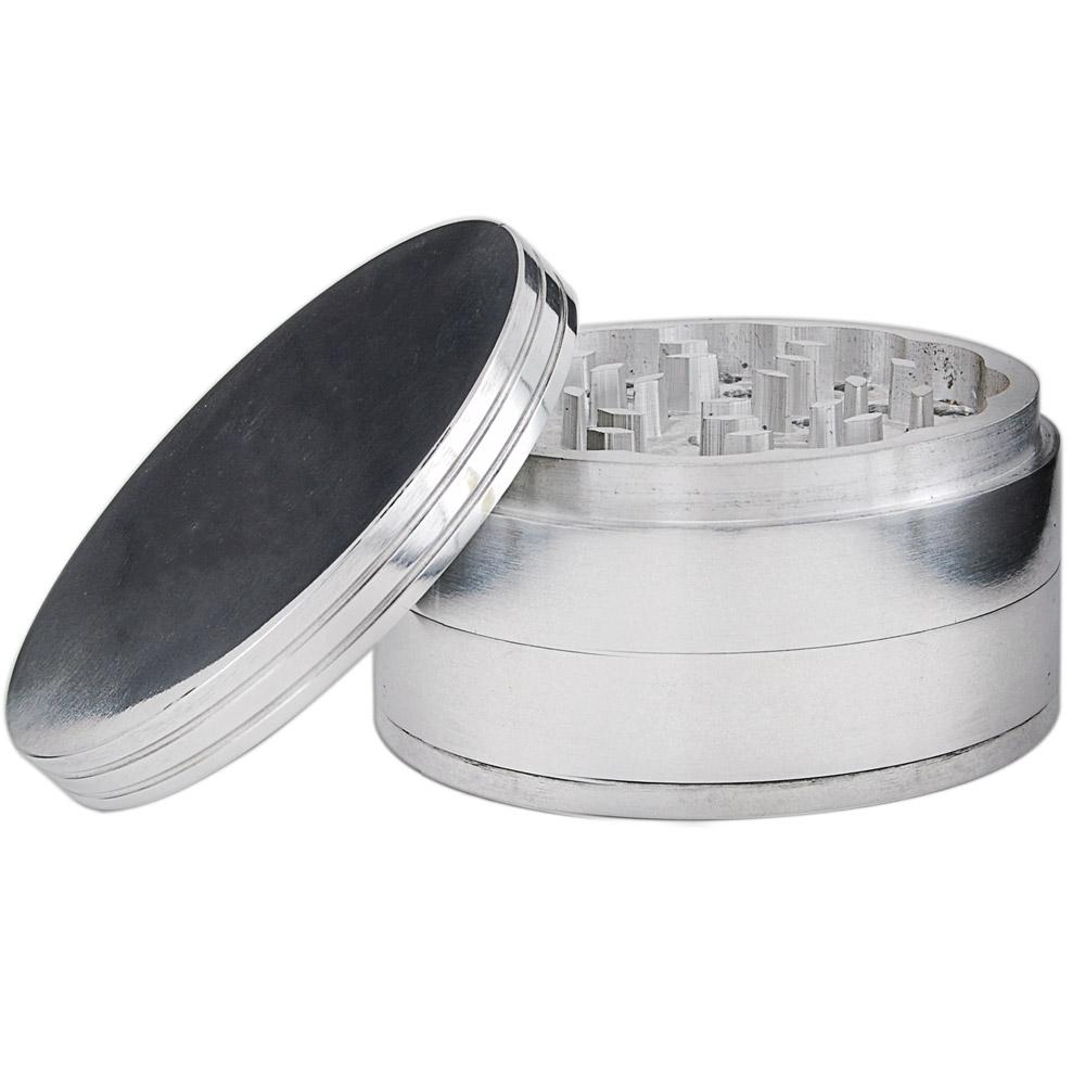 Magnetic Metal Grinder w/ Catcher | 4 Piece - 100mm - Silver - 2