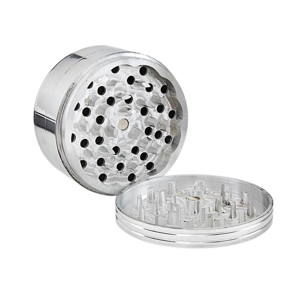 Magnetic Metal Grinder w/ Catcher | 4 Piece - 100mm - Silver - 3