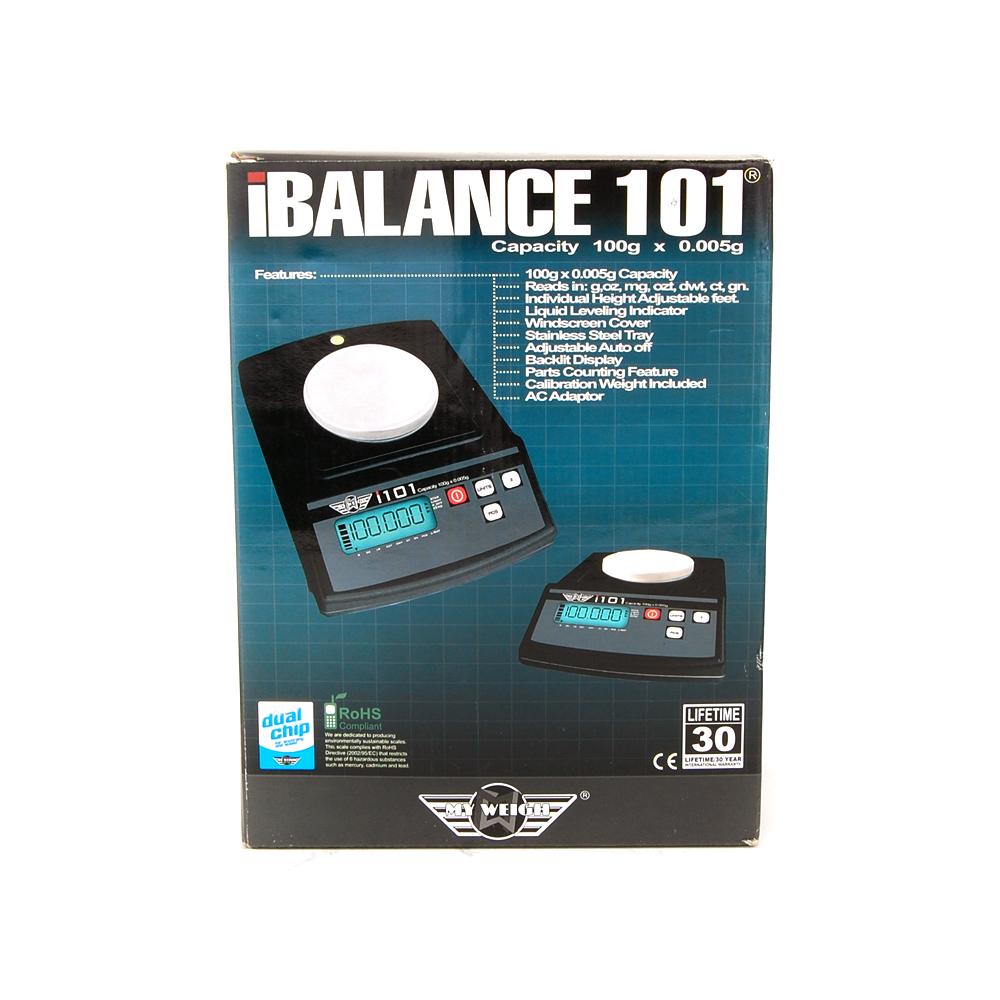 MY WEIGH | iBalance i101 Digital Scale | 100g Capacity - 0.005g Readability - 6