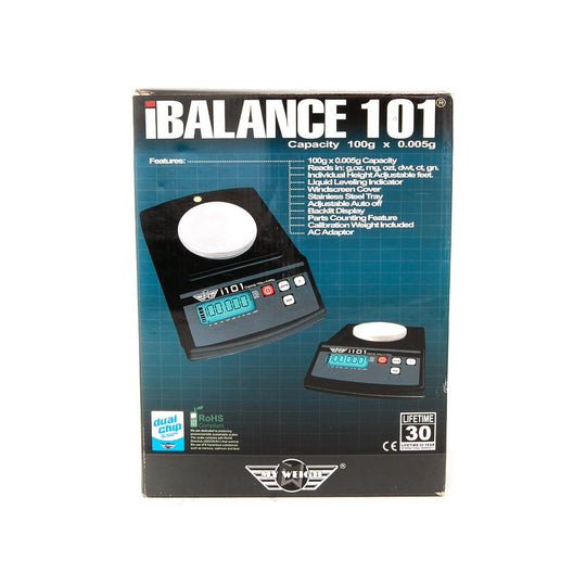 MY WEIGH | iBalance i101 Digital Scale | 100g Capacity - 0.005g Readability - 6