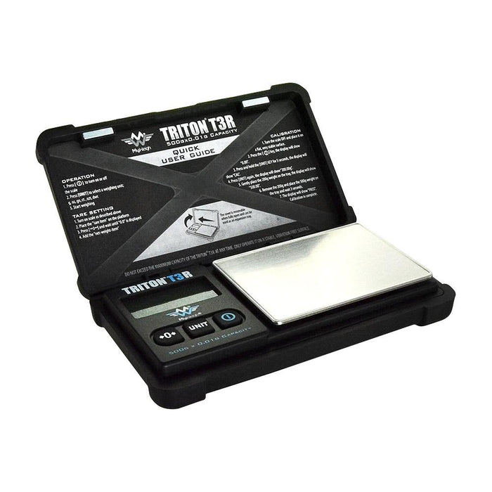 MY WEIGH | Triton T3 Rechargeable Digital Scale | 500g Capacity - 0.01g Readability Image