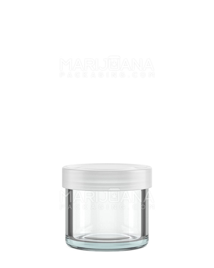 No Neck Clear Glass Concentrate Containers | 23mm - 6mL | Sample Image