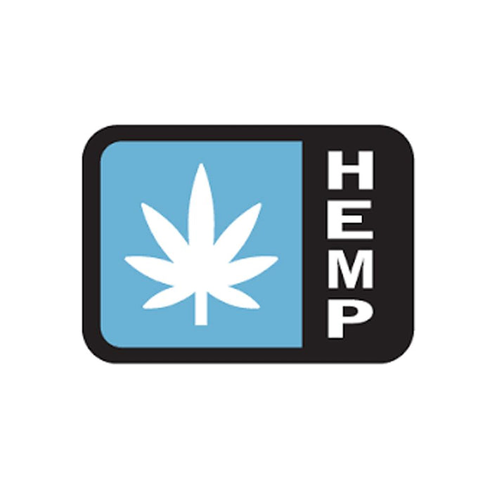 Oregon Universal Hemp Symbol Labels | .5in x 0.37in - Rectangle - 1000 Count Image