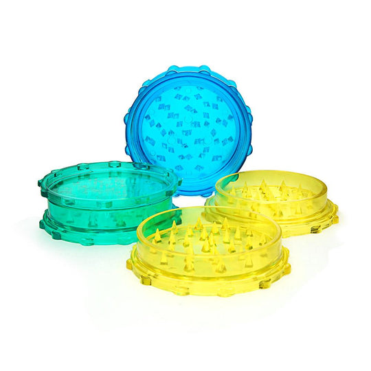 Assorted Plastic Grinders | 2 Piece - 70mm - 100 Count - 2