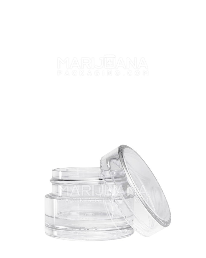 Clear Thick Wall Container w/ Screw Top Cap | 3.7mL - Plastic - 1300 Count Image