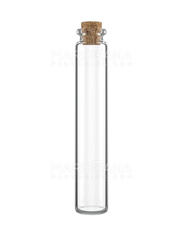 Glass Pre-Roll Tube with Cork Top | 120mm - Clear Glass - 586 Count Image