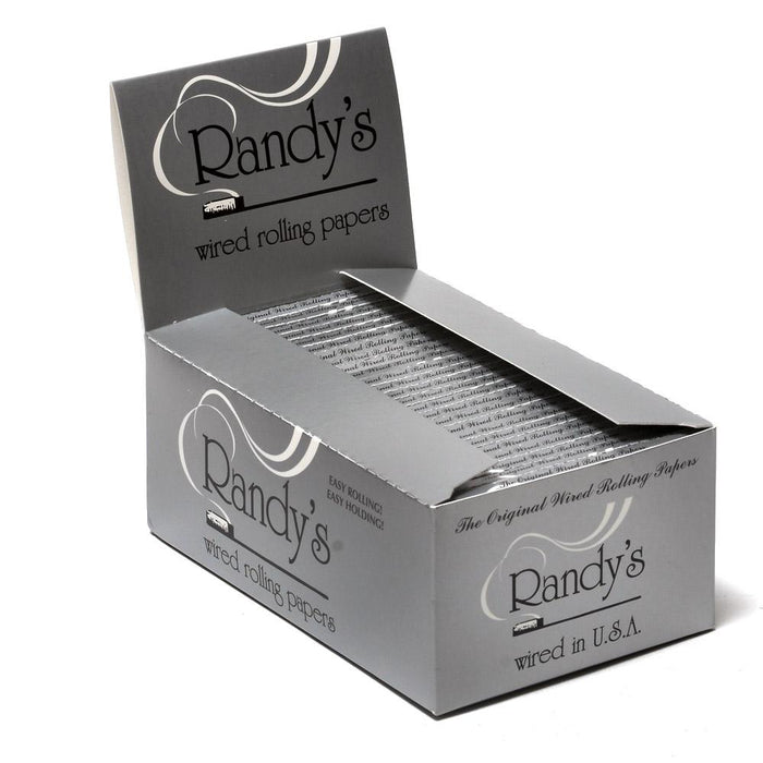 RANDY'S | 'Retail Display' 1 1/4 Size Rolling Papers | 83mm - Wired - 25 Count Image