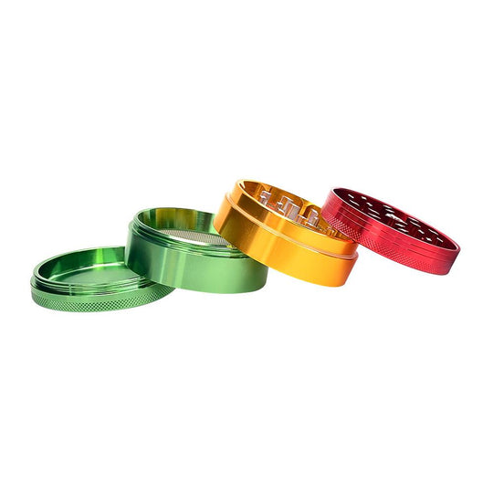 CHROMIUM CRUSHER | Magnetic Metal Grinder | 4 Piece - 63mm - Rasta - 5