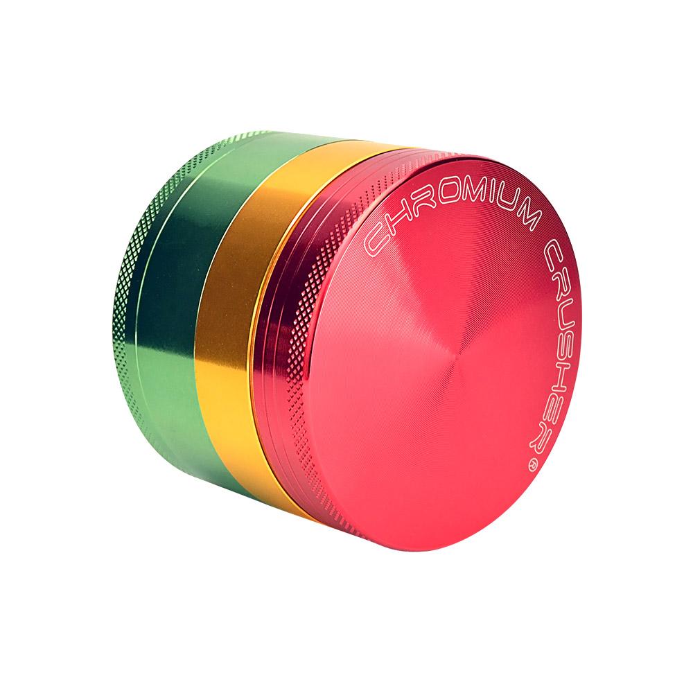 CHROMIUM CRUSHER | Magnetic Metal Grinder | 4 Piece - 63mm - Rasta - 3