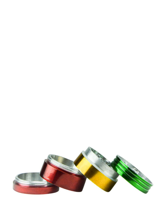 Magnetic Metal Grinder w/ Catcher | 4 Piece - 30mm - Rasta - 5