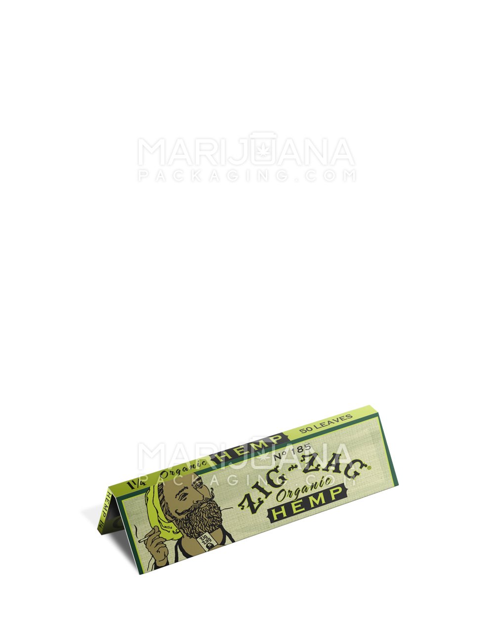 ZIG ZAG | 'Retail Display' Organic Hemp 1 1/4 Size Rolling Papers | 78mm - Hemp Paper - 24 Count - 2