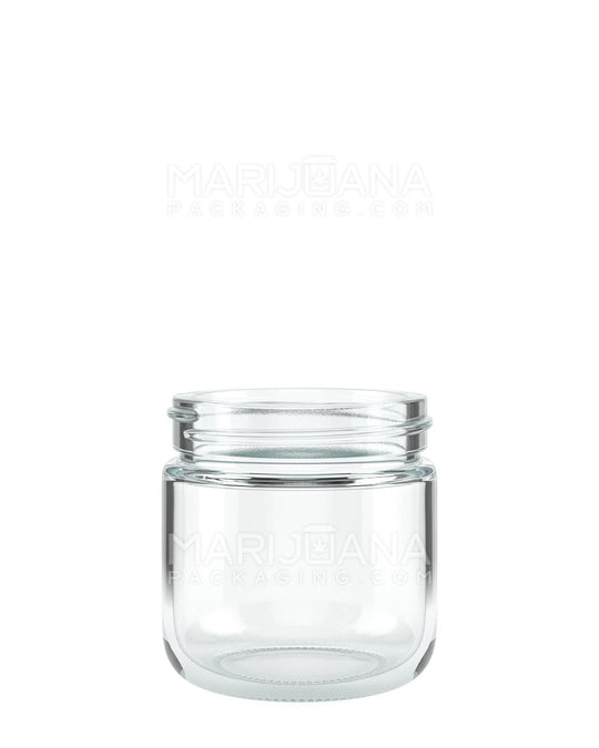 Rounded Base Clear Glass Jars | 53mm - 2.5oz - 32 Count - 1