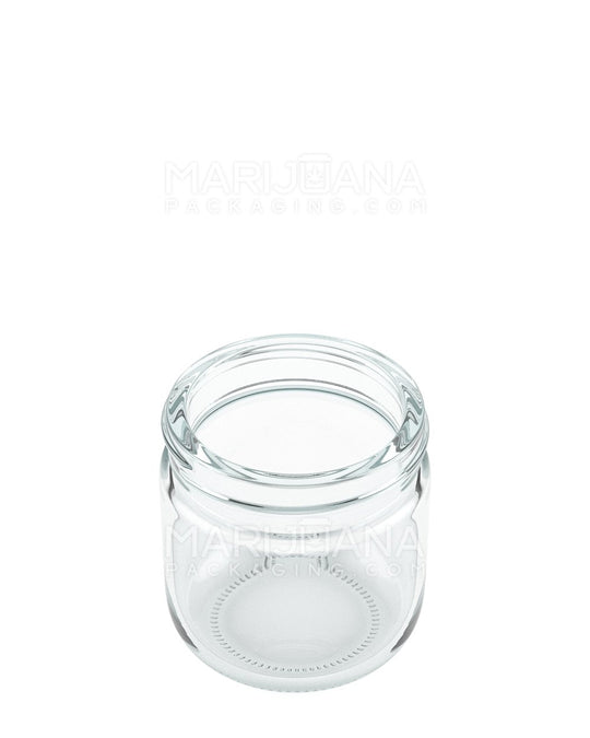 Rounded Base Clear Glass Jars | 53mm - 2.5oz - 32 Count - 2