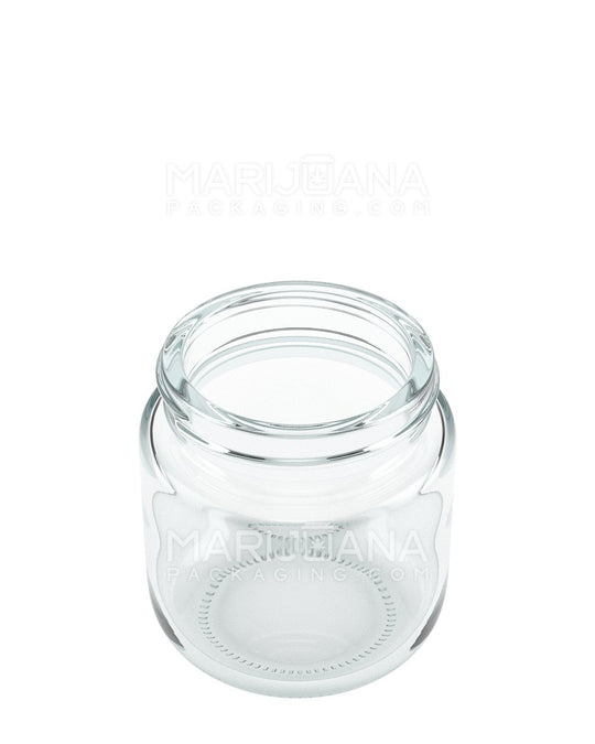 Rounded Base Clear Glass Jars | 53mm - 3.75oz - 32 Count - 2