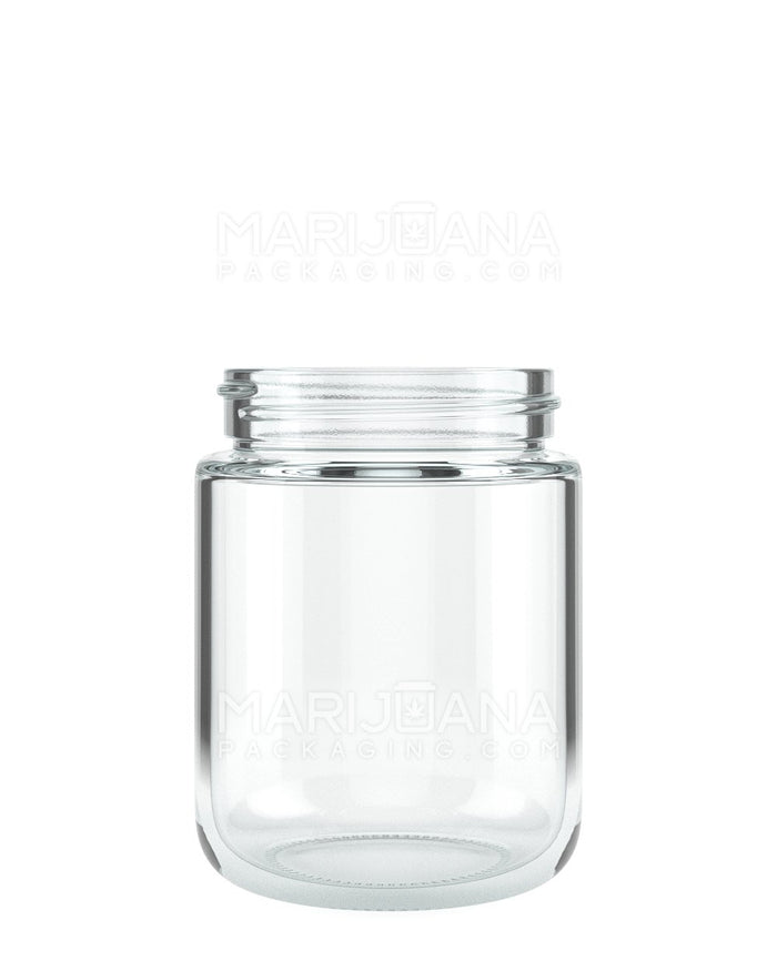 Rounded Base Clear Glass Jars | 53mm - 5oz | Sample Image