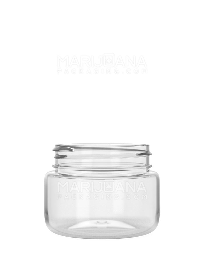 Rounded Base Clear Plastic Jars | 53mm - 2.5oz - 600 Count Image