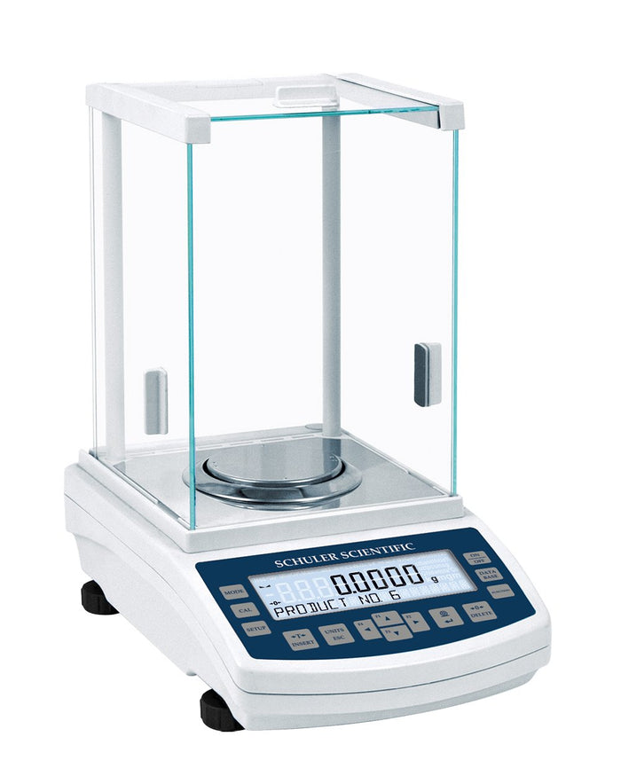 SCHULER SCIENTIFIC | NTEP Certified A-Series SAS-224 Scale | 220g Capacity - 0.1mg Readability Image