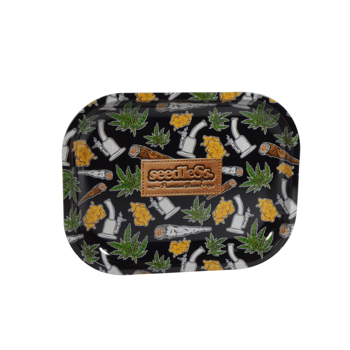 Seedless Essentials Metal Rolling Tray - Small Image