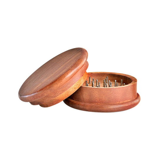 Wood Grinder | 2 Piece - 53mm - Walnut - 1