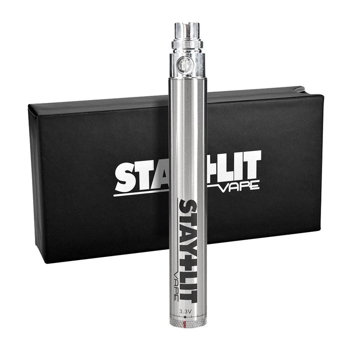 STAYLIT | Adjustable Twist Battery 900mah - Silver Image