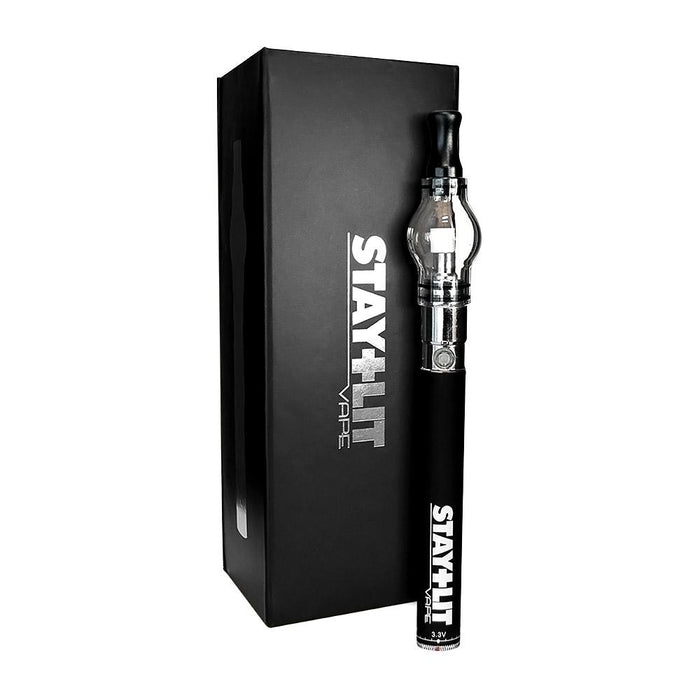 STAYLIT | Adjustable Vaporizer w/ Glass Globe - Black Image