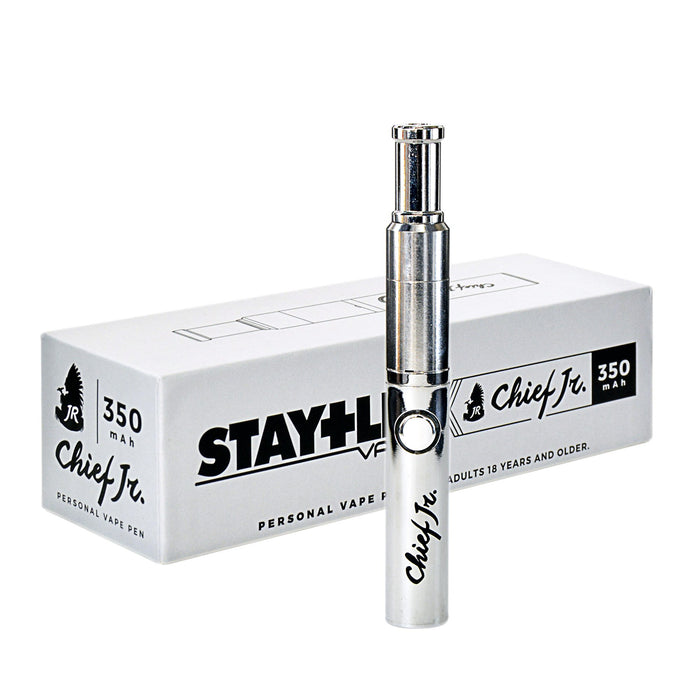 STAYLIT | Chief Jr. Vaporizer Pen Kit Chrome Image