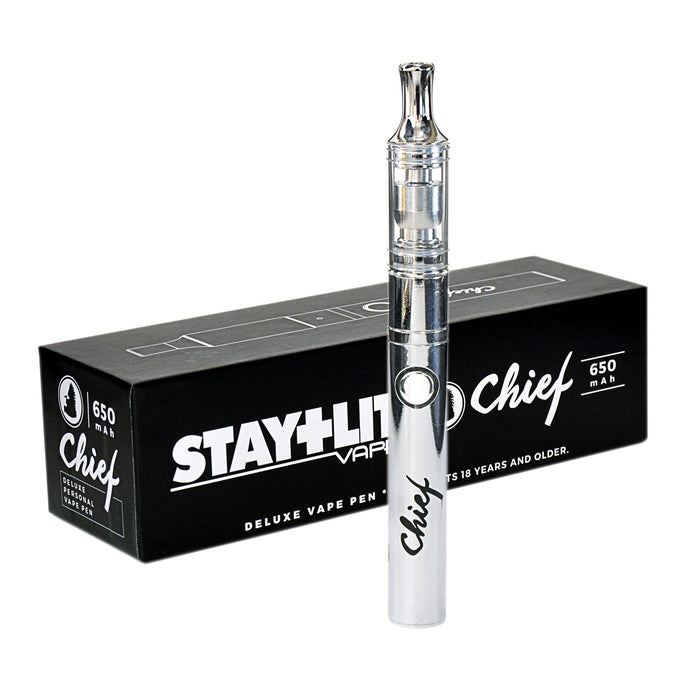 STAYLIT | Chief Vaporizer Pen Kit Chrome Image