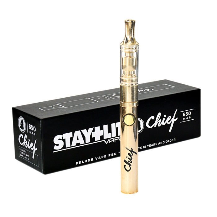 STAYLIT | Chief Vaporizer Pen Kit Gold Image