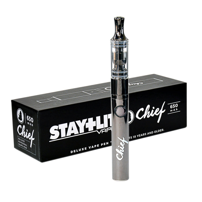 STAYLIT | Chief Vaporizer Pen Kit Gun Metal Image