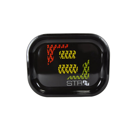 STR8 | Rollin Rasta Rolling Tray | 7.7in x 6.1in - Mini - Metal - 1