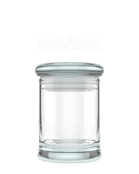 Straight Sided Clear Glass Jar with Lid | 2oz - Clear Glass - 64 Count - 1