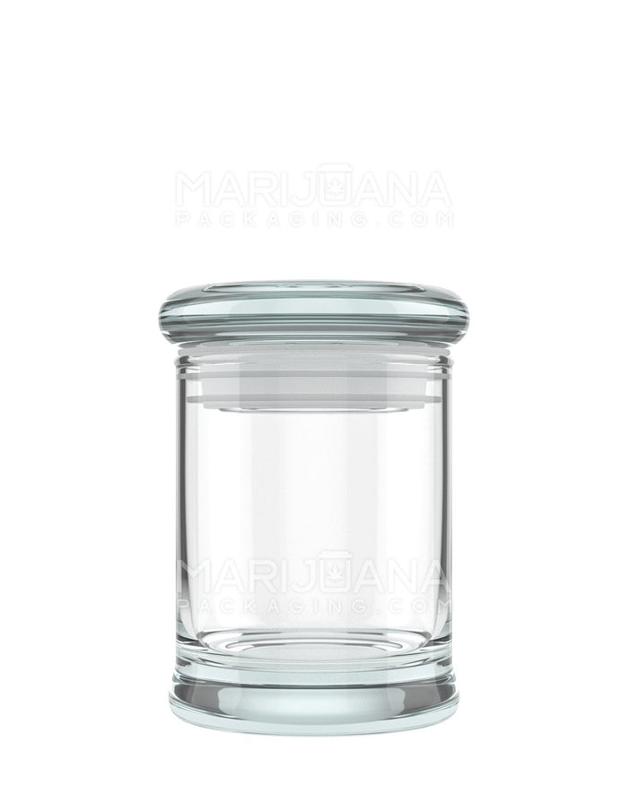 Straight Sided Clear Glass Jar with Lid | 2oz - Clear Glass - 64 Count Image