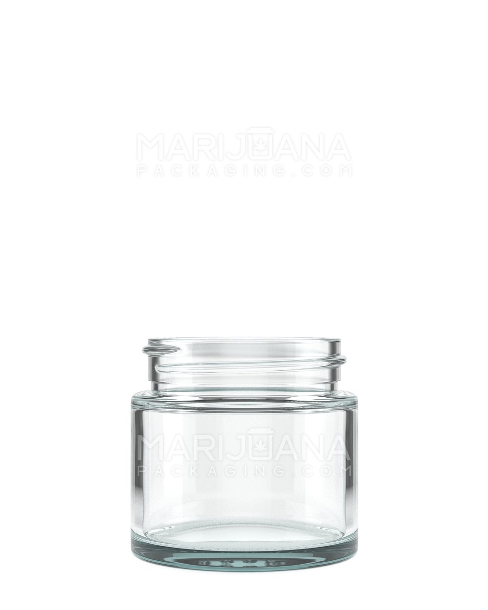 Straight Sided Clear Glass Jars | 50mm - 2oz - 200 Count - 1