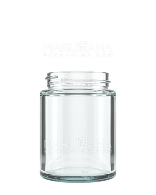 Straight Sided Clear Glass Jars | 50mm - 4oz - 100 Count - 1