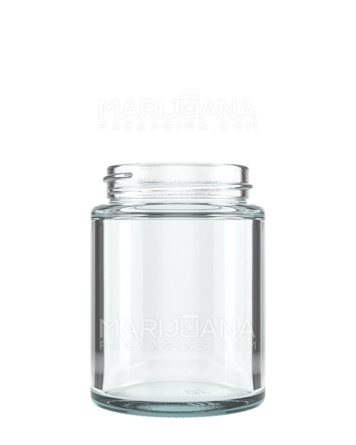 Straight Sided Clear Glass Jars | 50mm - 4oz - 100 Count Image