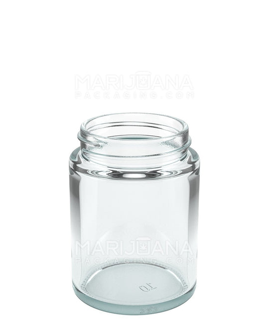 Straight Sided Clear Glass Jars | 50mm - 4oz - 100 Count - 2