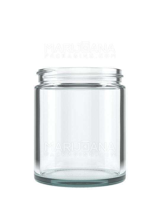 Straight Sided Clear Glass Jars | 63mm - 6oz - 12 Count - 1