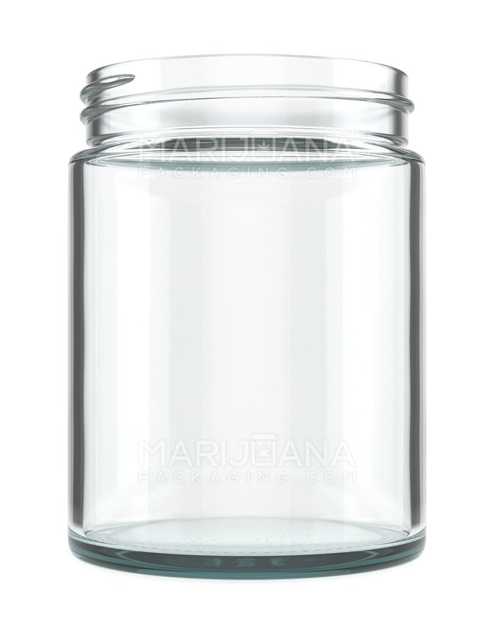 Straight Sided Clear Glass Jars | 80mm - 18oz - 24 Count Image