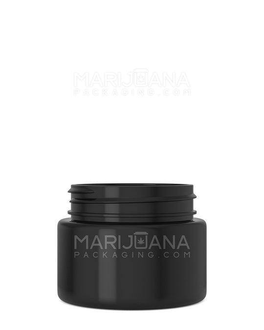 Straight Sided Black Plastic Jars | 53mm - 2.5oz | Sample - 1