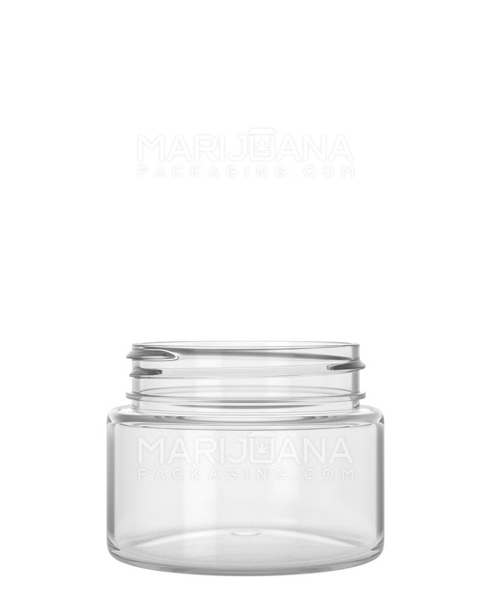 Straight Sided Clear Plastic Jars | 53mm - 2.5oz | Sample Image