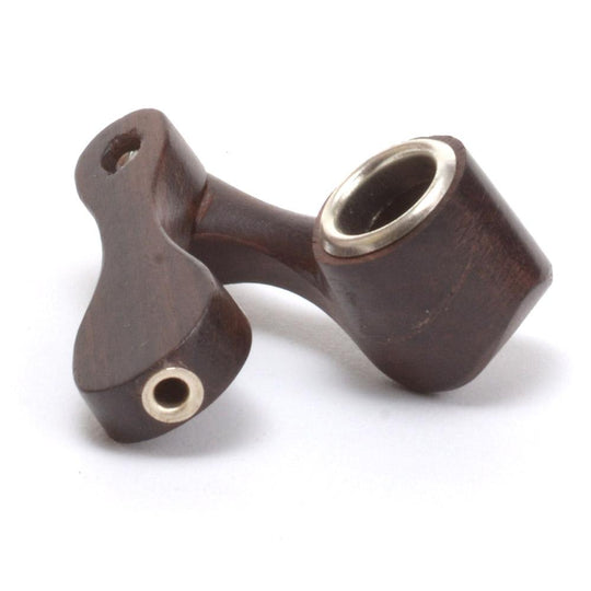 Swivel Lid Spoon Hand Pipe | 3.5in Long - Wood - Assorted - 5