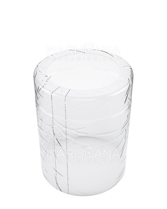 Tamper Evident Glass Jar Shrink Bands | 18oz - Clear Plastic | Sample - 1