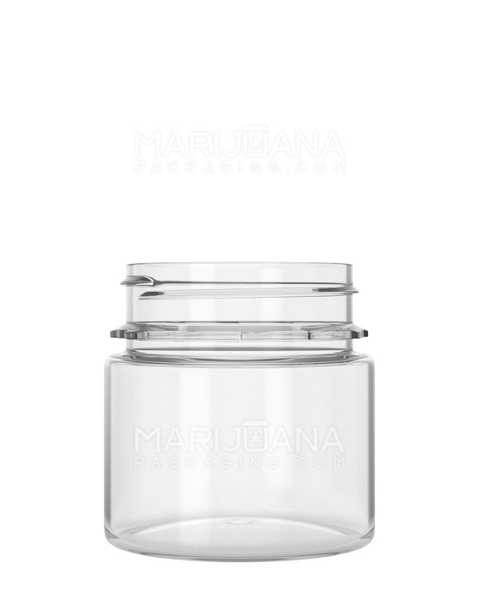 Tamper Evident | Straight Sided Clear Plastic Jars | 53mm - 3.75oz | Sample Image